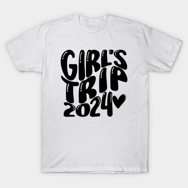 Girl's Trip 2024 T-Shirt by Nessanya